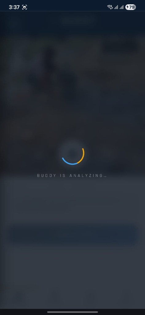 Buddy Analyze Screen